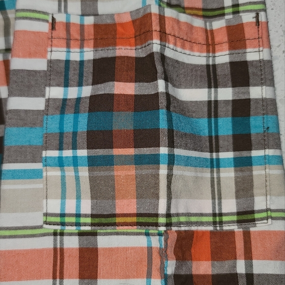 Carter's baby playwear cotton plaid romper octopus size 24M - Picture 4 of 8